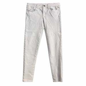 American Eagle White Stretch Skinny Jeans Womens 8 Regular